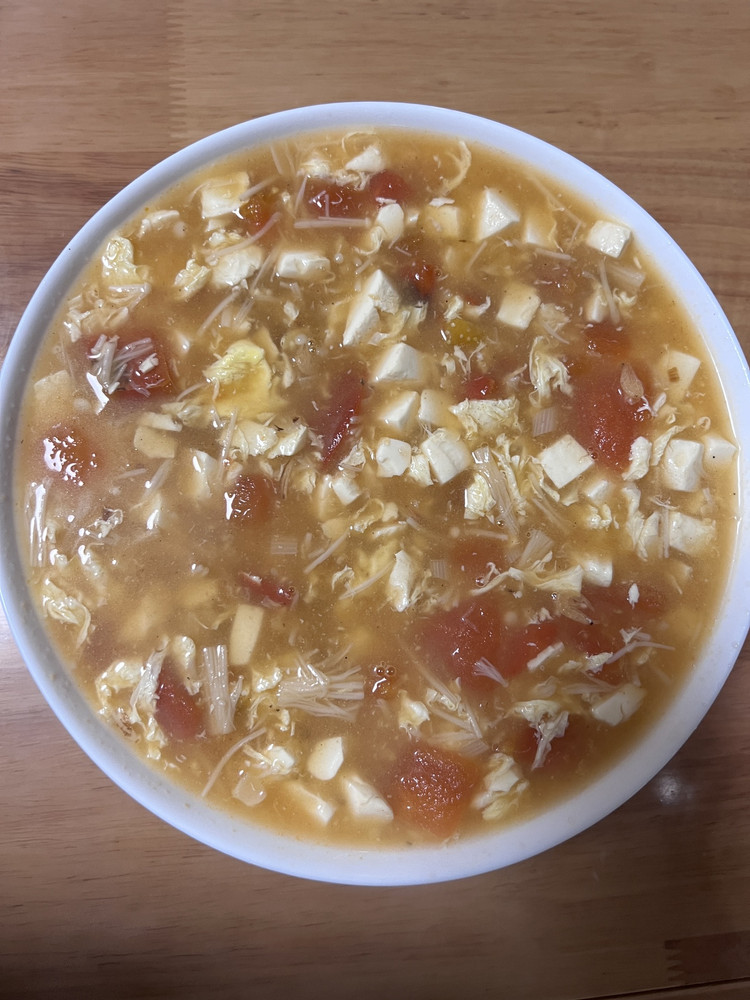 冬日暖胃素汤的做法
