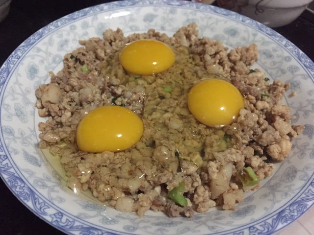 肉末蒸蛋的做法图解4