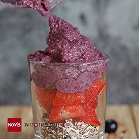 色彩担当-特浓蓝莓杯 Novis料理机版的做法图解6
