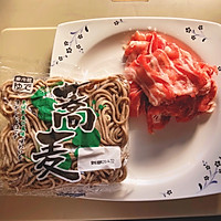 日式五花肉荞麦面#换着花样吃早餐#的做法图解1