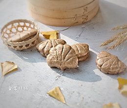#年味十足的中式面点#荞麦银杏夹饼的做法