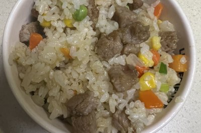牛排炒饭