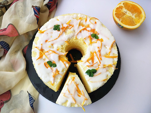 橙香戚风蛋糕
