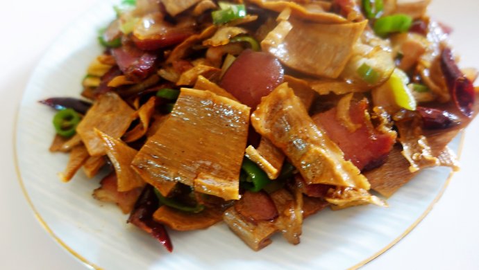 笋干炒腊肉