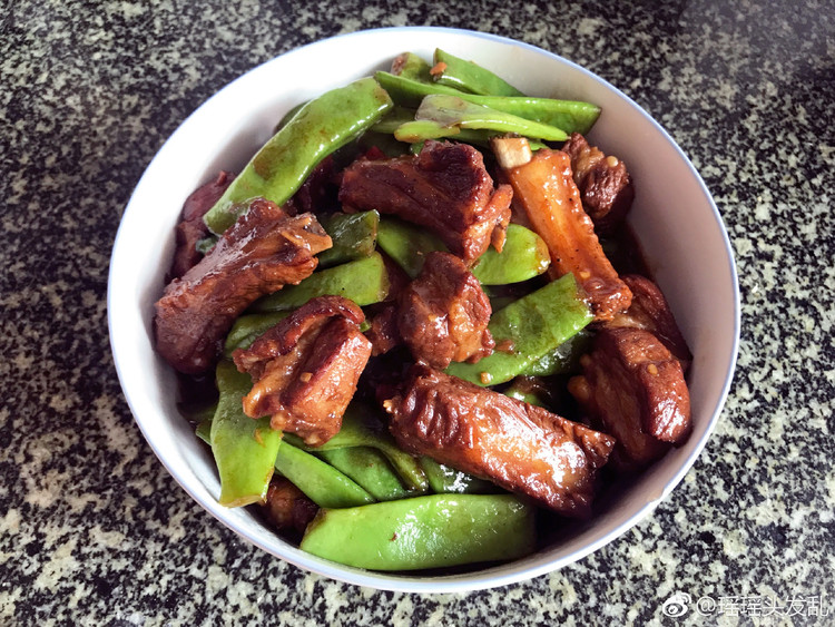 排骨烧豆角的做法