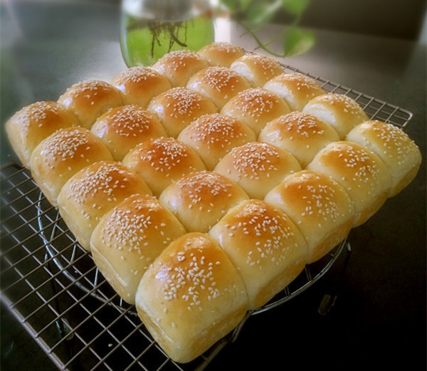 小面包（玉米油版）的做法