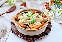 快手粉条胡萝卜鸡汤的做法