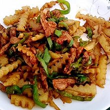 青椒土豆肉丝