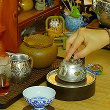 银壶泡茶，视觉享受，水质也更柔软！