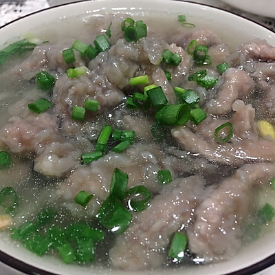 豆芽蘑菇滑肉汤（喜欢收藏）