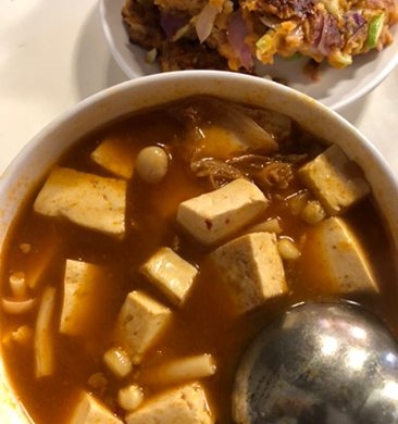 减脂低油高蛋白健身餐—简易韩式大酱汤