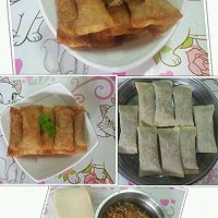 云吞春卷的做法图解1