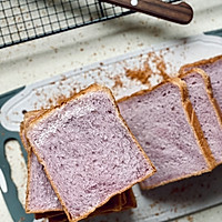 椰香紫薯吐司面包的做法图解9