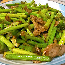 蒜苔炒肉