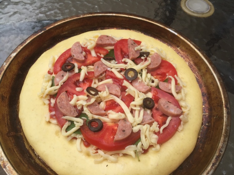 玛格丽特风味披萨 Pizza的做法图解14