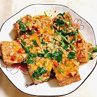 夜市十元一份的浇汁豆腐，在家2.5就能搞定，还卫生的做法图解1