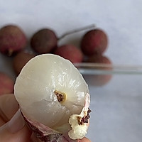 荔枝酸奶冰的做法图解1
