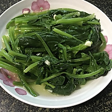 凉拌菠菜