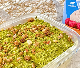 #烘焙美学大赏#羽衣甘蓝布丁蛋糕的做法