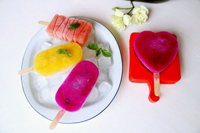 缤纷夏日水果棒冰
