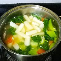 蔬菜年糕汤的做法图解6
