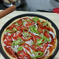 果蔬披萨的做法图解8
