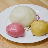 低糖豆沙青稞冰皮月饼的做法图解5