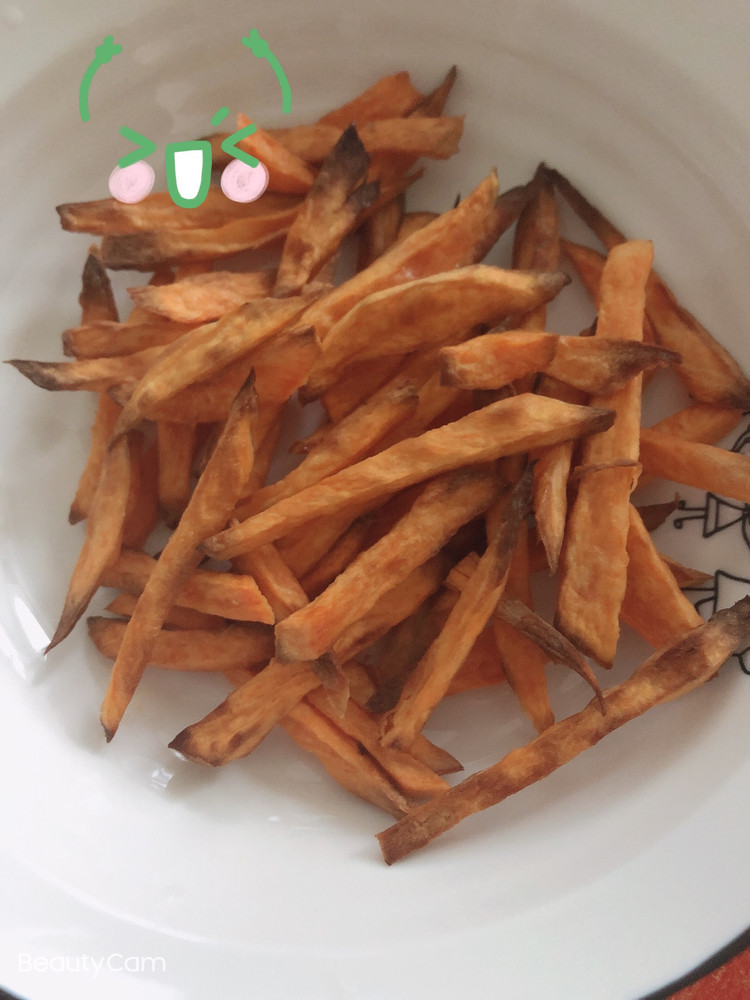香烤红薯条（空气炸锅）的做法