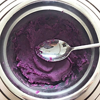 紫薯芝士年糕的做法图解2