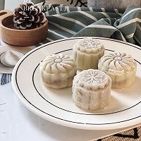 #相聚组个局#饭后甜品肉松月饼的做法图解9