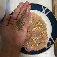 爆浆芝士大鸡排0添加宝宝可食的做法图解4