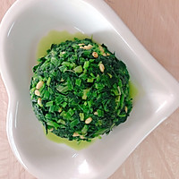 松子仁菠菜的做法图解6