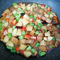 菜肉焖饭的做法图解15