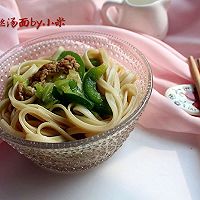 青椒肉丝汤面的做法图解6