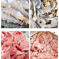 干锅排骨牛肉虾（家庭版）的做法图解1