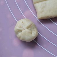 豆沙气泡小面包，不用厨师机也能做的面包的做法图解7