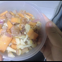 一秒上手自制芝士蘑菇白汁意粉的做法图解7