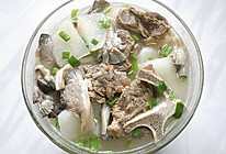 #我家乡的酱油美食# 平菇萝卜牛骨汤的做法