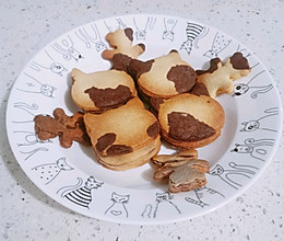 【香甜酥脆】炼乳花猫饼干的做法