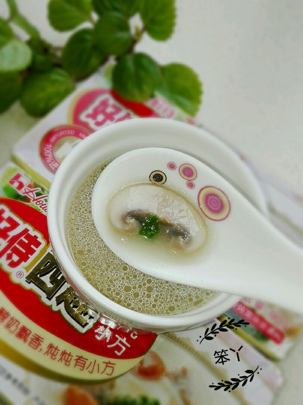 奶油蘑菇汤#好侍西趣.奶炖浓情