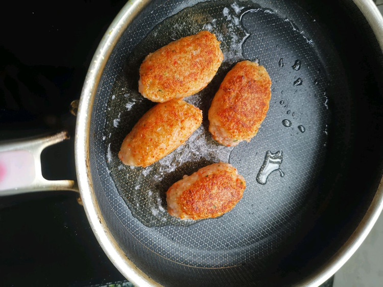 芝士米饭虾饼（辅食）的做法