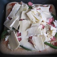 无肉不欢过大年——香肠匹萨#沃康山茶油#的做法图解18