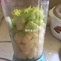 #我的养生日常-远离秋燥#黄瓜香梨汁的做法图解4