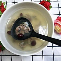 百合红枣猪心汤的做法图解15