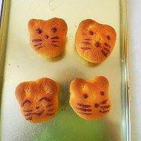 可爱的猫咪烧果子#九阳烘焙剧场#的做法图解12
