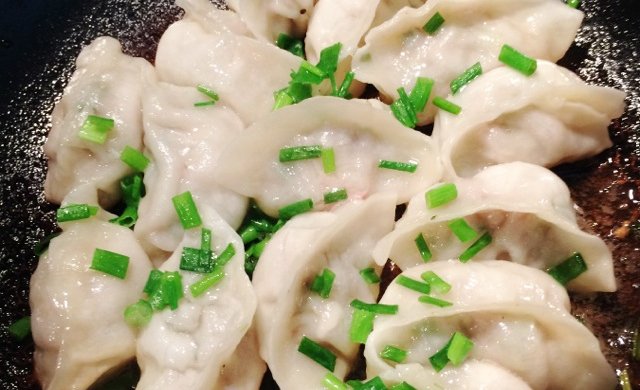 香葱煎饺