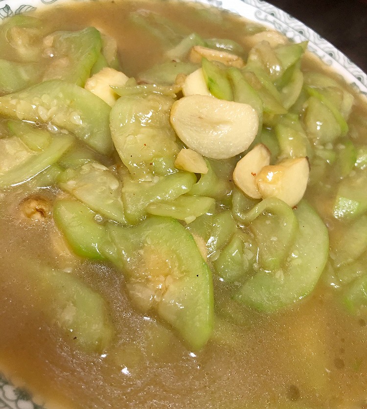 蒜炒丝瓜的做法