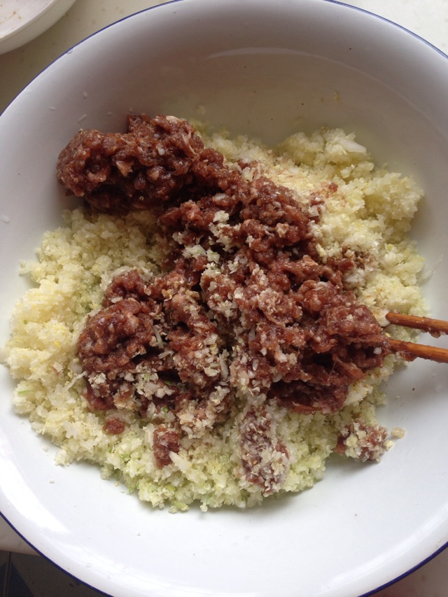 白菜肉馅高汤水饺的做法图解6