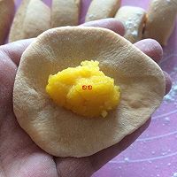 三色奶黄包的做法图解16