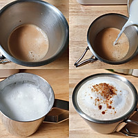 红糖拿铁咖啡~早起一杯暖身提神的做法图解3